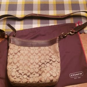 Coach Signature Crossbody No 10403 Leather Details